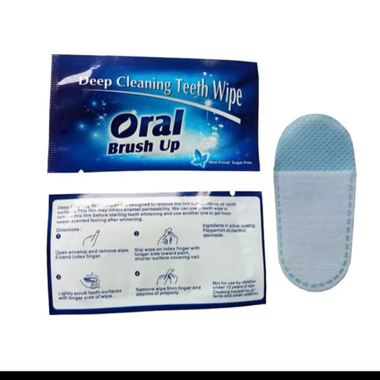 Oral brush wipes